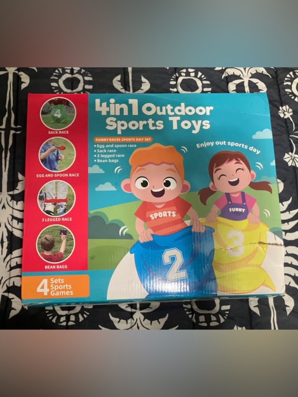 4in1 Outdoor Kids Sports Toys Kit